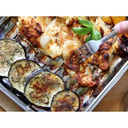 Daugkartinio naudojimo ekologiškas plieninis grilio padėklas