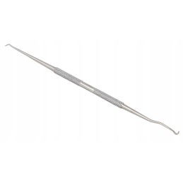 Nerūdijančio plieno dvipusis šaukštas lervoms pernešti