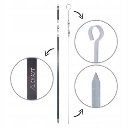 Iešmeliai + dangtelis 6 vnt 45 cm