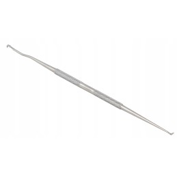 Nerūdijančio plieno dvipusis šaukštas lervoms pernešti