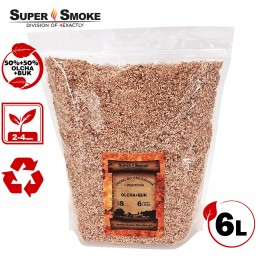 Super dūmų rūkymo traškučiai, buko + alksnio mišinys, dydis: s 6 litrai, doypac