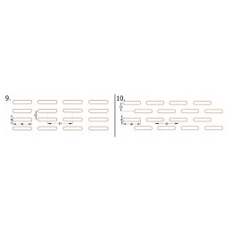 Židinio grotelės tokios, kokios jums reikia, bet kokios formos, bet kokio dydžio ir jūsų pasirinktų angų atstumo bei formos. len