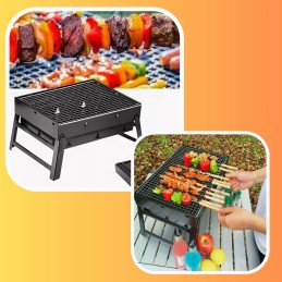 Sulankstoma nešiojama stovyklavimo kepsninė su xxl lagaminu