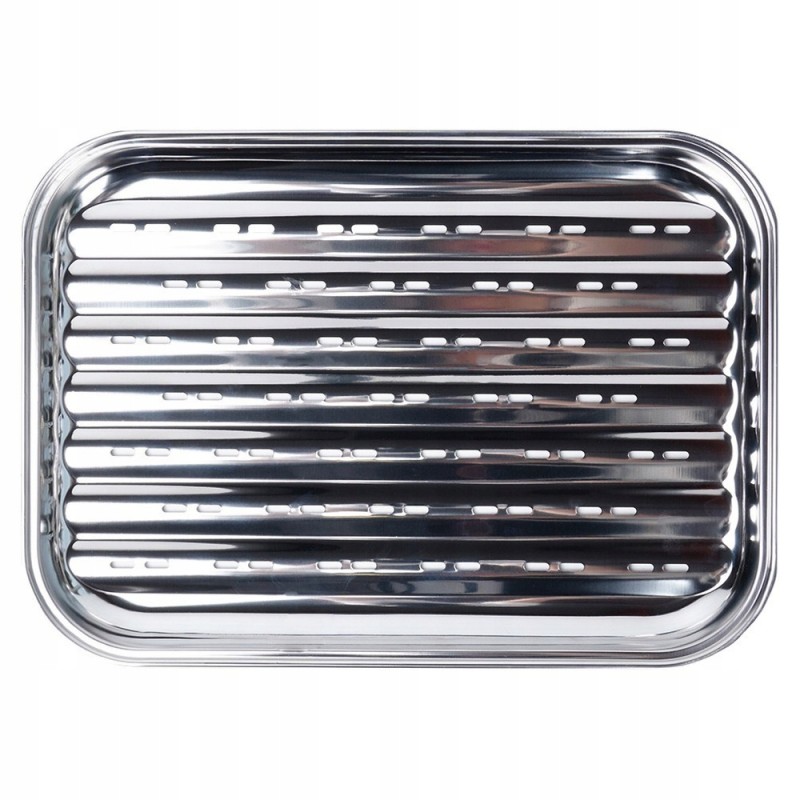 Daugkartinio naudojimo grilio padėklas, perforuotas plieno lakštas, grilio grotelės