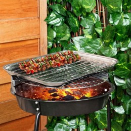 Daugkartinio naudojimo grilio padėklas, perforuotas plieno lakštas, grilio grotelės