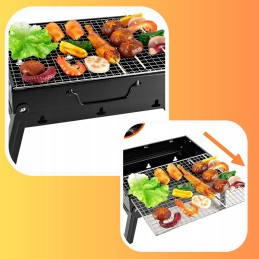 Sulankstoma nešiojama stovyklavimo kepsninė su xxl lagaminu