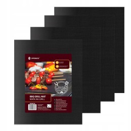 Tefloninis grilio kilimėlis griliui 50x40 padėklai 4 vnt
