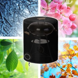 Apvalus kepsninės dangtis, atsparus vandeniui, stiprus anti-UV ø70 cm h 80 cm