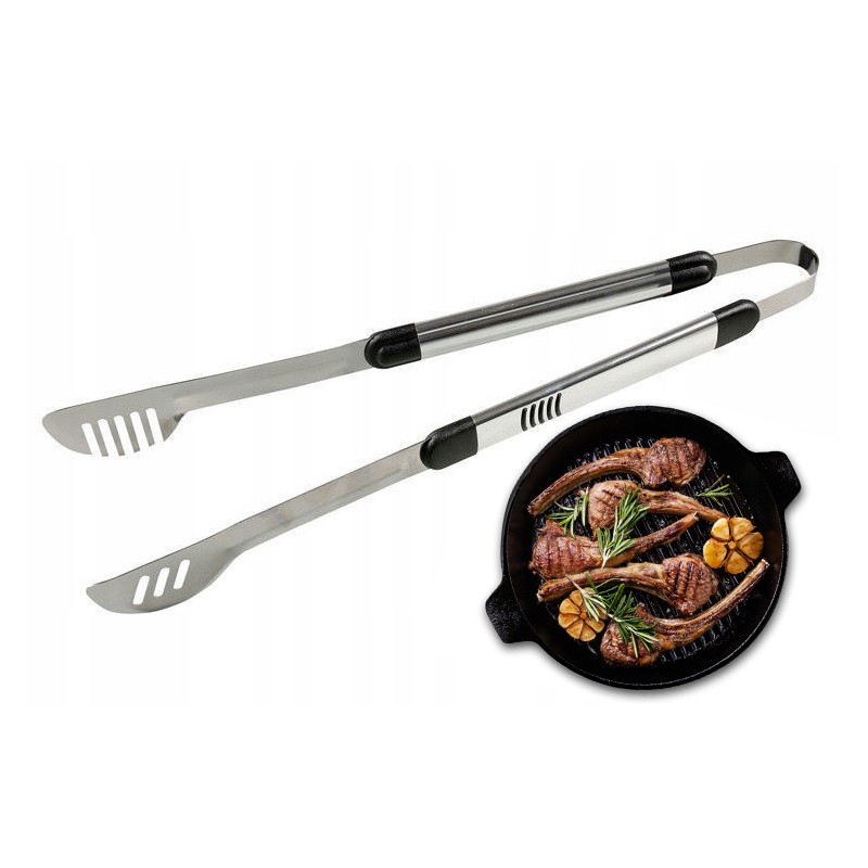 mg341 nerūdijančio plieno grilio žnyplės