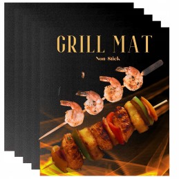 Tefloninis grilio kilimėlis kepimui orkaitėje 5 vnt