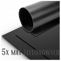 Tefloninis grilio kilimėlis kepimui orkaitėje 5 vnt