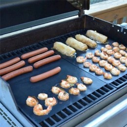 Tefloninis orkaitės kilimėlis griliui, kepimui, BBQ popierius, 4 vnt