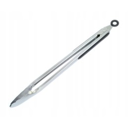 Didelės grilio žnyplės, virtuviniai nagai, plieniniai, 40 cm