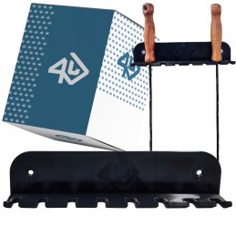 Pakabos laikiklis šakėms ir laužo lazdoms