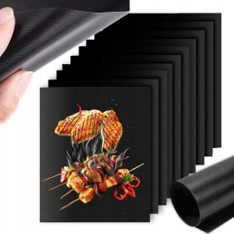 Tefloninis kilimėlis grilio kepimo skardoms 10 vnt