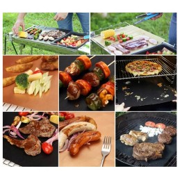 10vnt tefloninio grilio kilimėlio grilio padėklas orkaitės padėklas kepimas