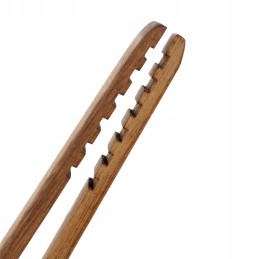 Lengvos grilio žnyplės iš akacijos medienos 60 cm homla