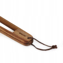 Lengvos grilio žnyplės iš akacijos medienos 60 cm homla