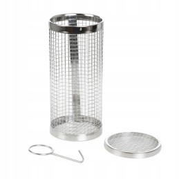 Lengvas grilio krepšelis kepimui, apvalus, 20x9 cm, homla