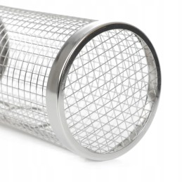 Lengvas grilio krepšelis kepimui, apvalus, 20x9 cm, homla