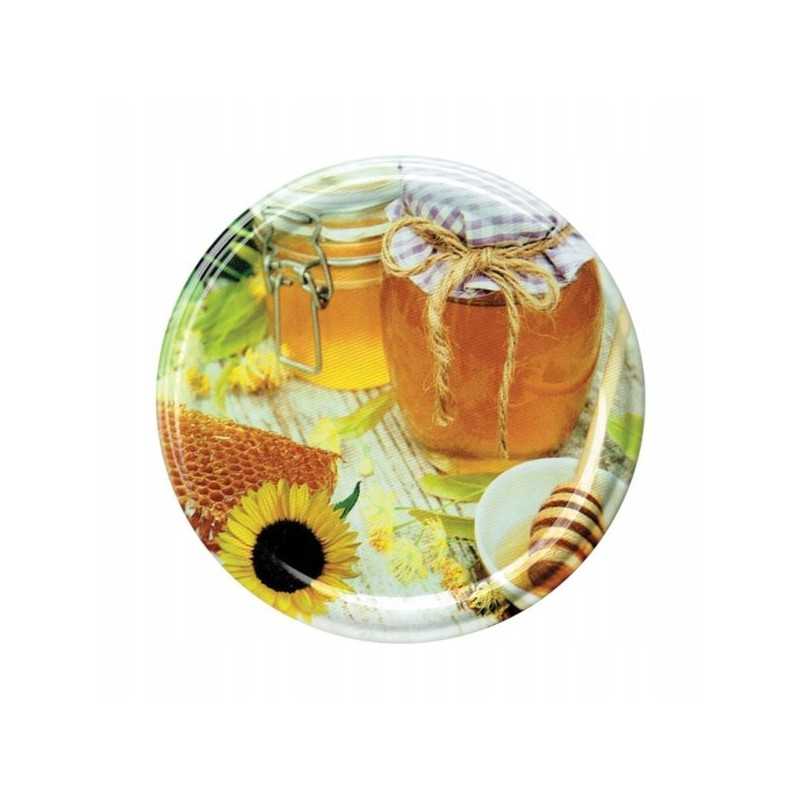 50x dangteliai užsukami kamšteliai fi66 medaus stiklainiai