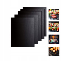 5 universalių, daugkartinių tefloninių kilimėlių rinkinys – ruoškite mėgstamus patiekalus kaip geriausias virėjas!