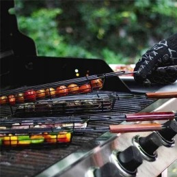 Krepšelis iešmams ir daigams kepti ant grotelių