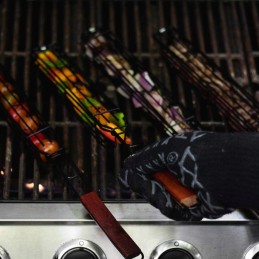 Krepšelis iešmams ir daigams kepti ant grotelių