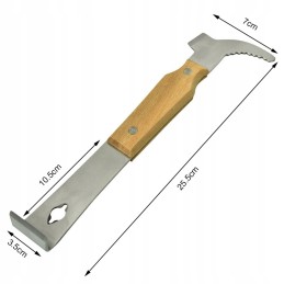 Inox bitininkystės kaltas mediniame rėme