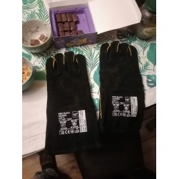 Profesionalios odinės suvirinimo pirštinės Ardon 4mig, taip pat idealiai tinka kepimui iki 100°C