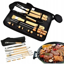 Aksesuarų rinkinys kepsninių indų grilio rinkinys