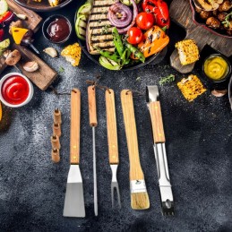 Aksesuarų rinkinys kepsninių indų grilio rinkinys