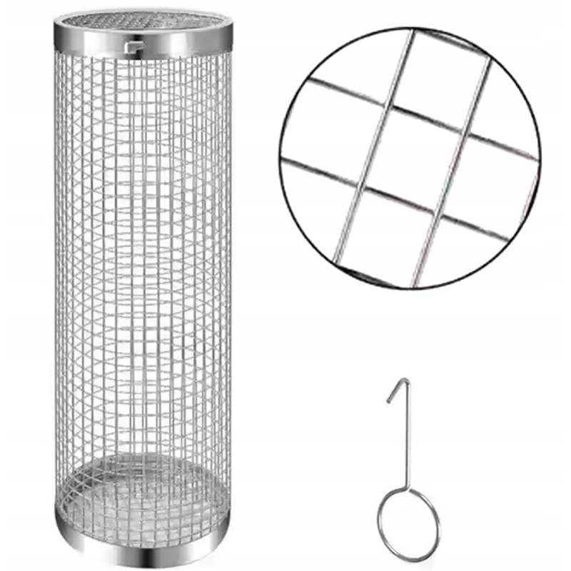 Krepšelis daržovėms kepti ant grotelių žuvies mėsos krepšelis uždaros rankenos grotelės DA210