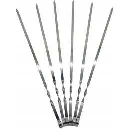 Iešmeliai griliui, 60 cm, rinkinyje 6 vnt