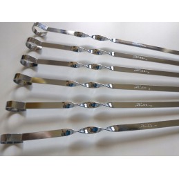 Iešmeliai griliui, 60 cm, rinkinyje 6 vnt