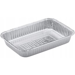 Stačiakampis aliuminio grotelių padėklas 21,84 x 15,24 cm Weber