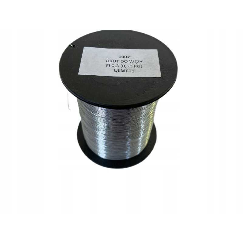 Cinkuota žarnos viela, skersmuo 0,3 mm (0,50 kg), gamintojas