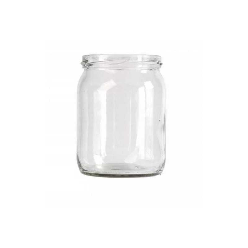 Stiklainis su dangteliu 540ml 8vnt pasigaminti savo dia. 82 mm.