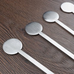 4x plieniniai iešmeliai iešmams kepti ant grotelių, 37 cm