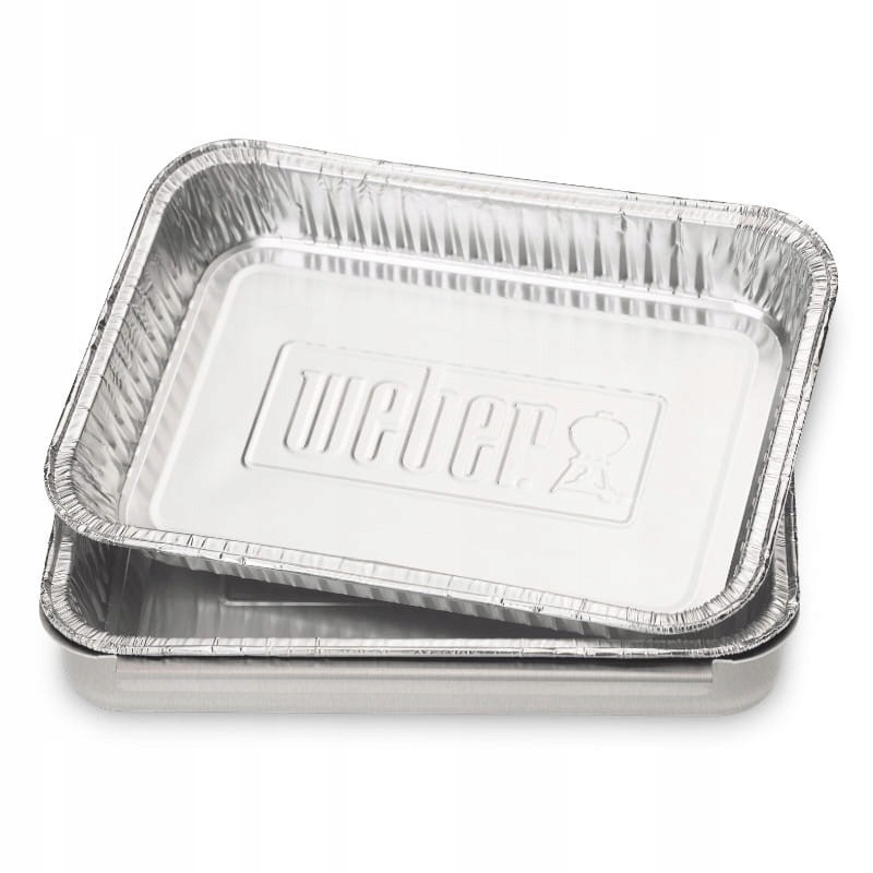 Stačiakampis aliuminio Weber grilio padėklas 21 84 x 15 24 cm modelis 6415