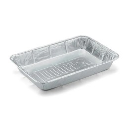 Stačiakampis aliuminio Weber grilio padėklas 21 84 x 15 24 cm modelis 6415