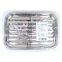 Daugkartinio naudojimo nerūdijančio plieno grotelių padėklas kieto plieno grotelių padėklas