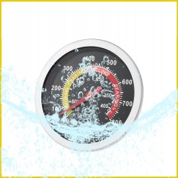 Smokehouse BBQ grilio termometras nuo 10 iki 450 °C 70 mm zondas, nuimamas kietas