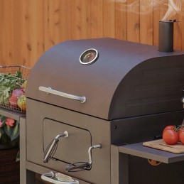 Smokehouse BBQ grilio termometras nuo 10 iki 450 °C 70 mm zondas, nuimamas kietas