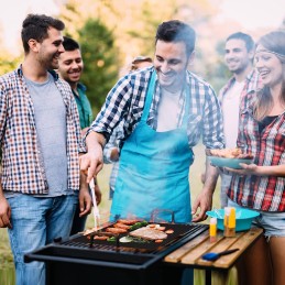 Tefloninis grilio kilimėlis - daugkartinis - 5 vnt