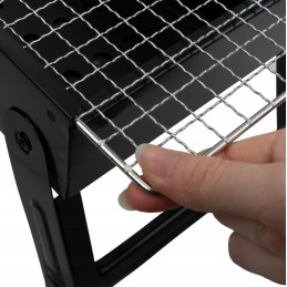 Nešiojama kepsninė, didelė, sulankstoma, ištraukiama, stačiakampė stovyklavietė