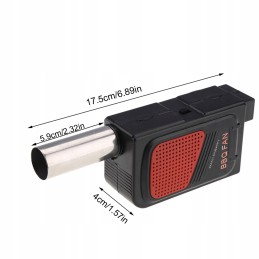 Blower for lighting the fireplace, stove, or campfire