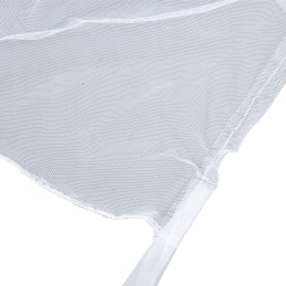 Balta bitininkystės kepurė, tinklelis aplink