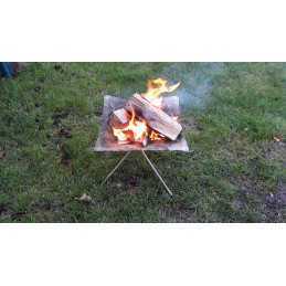 Židinys, sodas, sulankstomas.