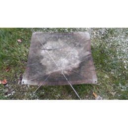 Židinys, sodas, sulankstomas.